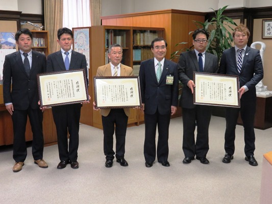 平成28年4月26日感謝状贈呈式