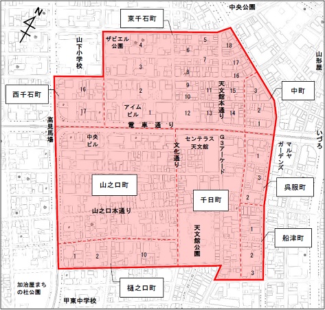 客引き行為等禁止区域