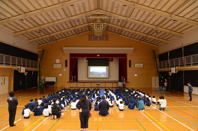 出前授業の様子（11月18日）