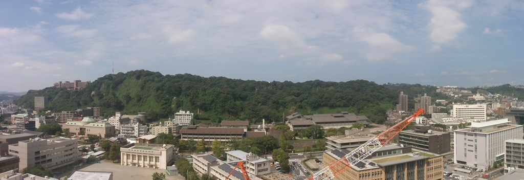 写真（市役所東別館から）