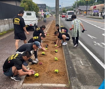 郡山作業の様子5