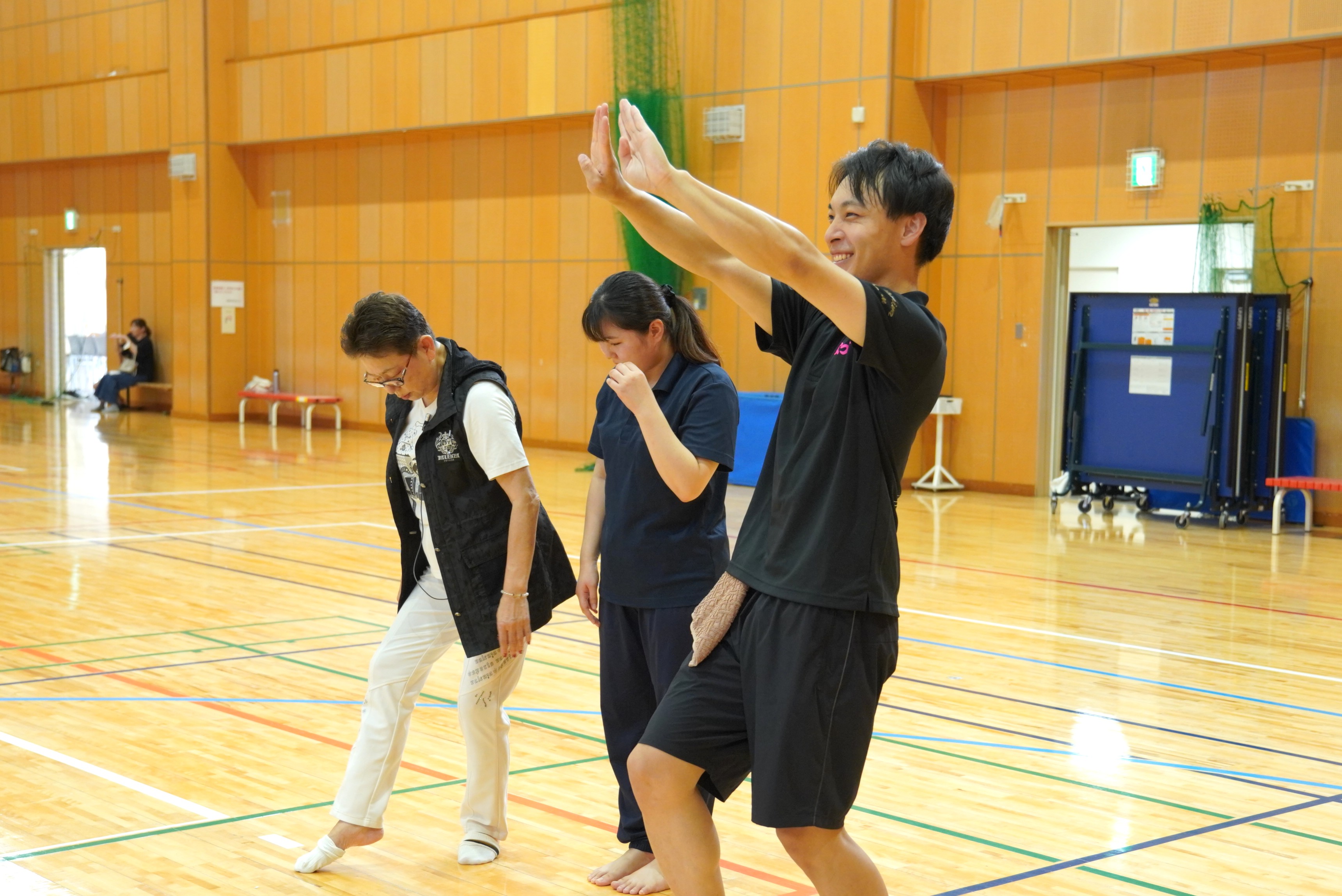 練習の様子